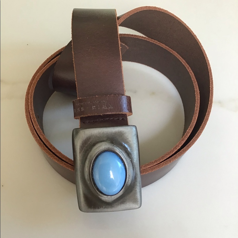 Twin Set brown leather belt